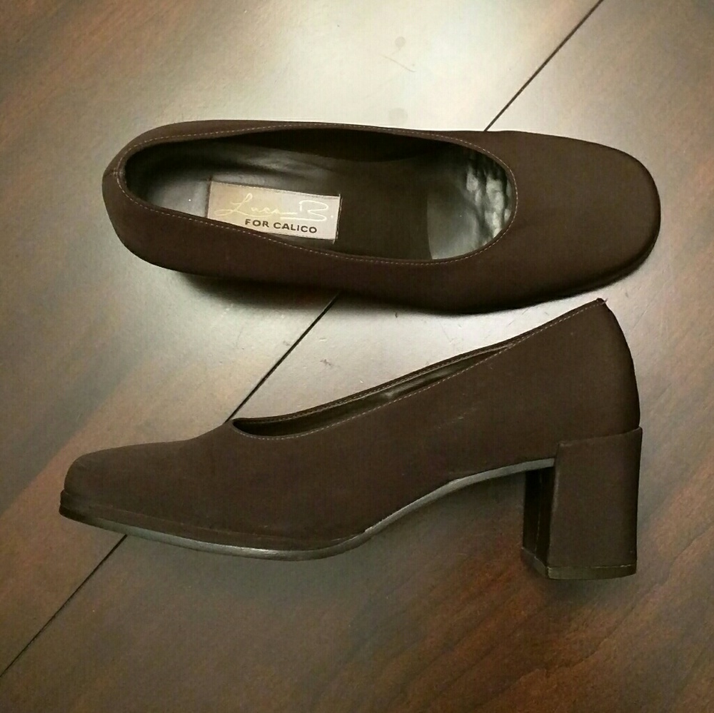 Luca B. For Calico Bashful Chunky Heel